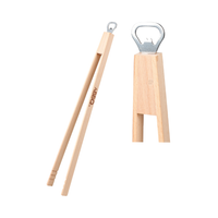 BBQ Tongs with Bottle Opener