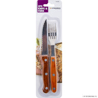 2pc Steak Knife & Fork