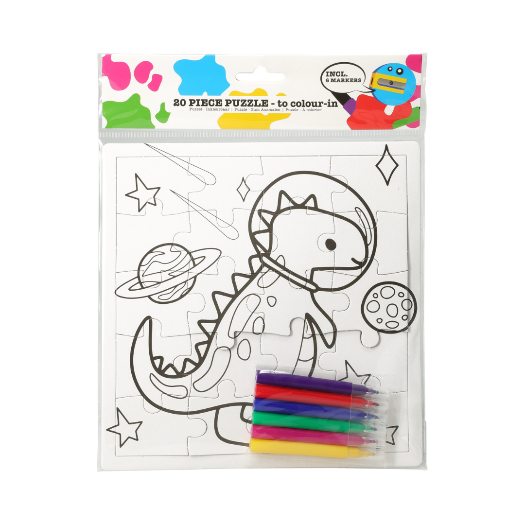 Colour Your Own Puzzle