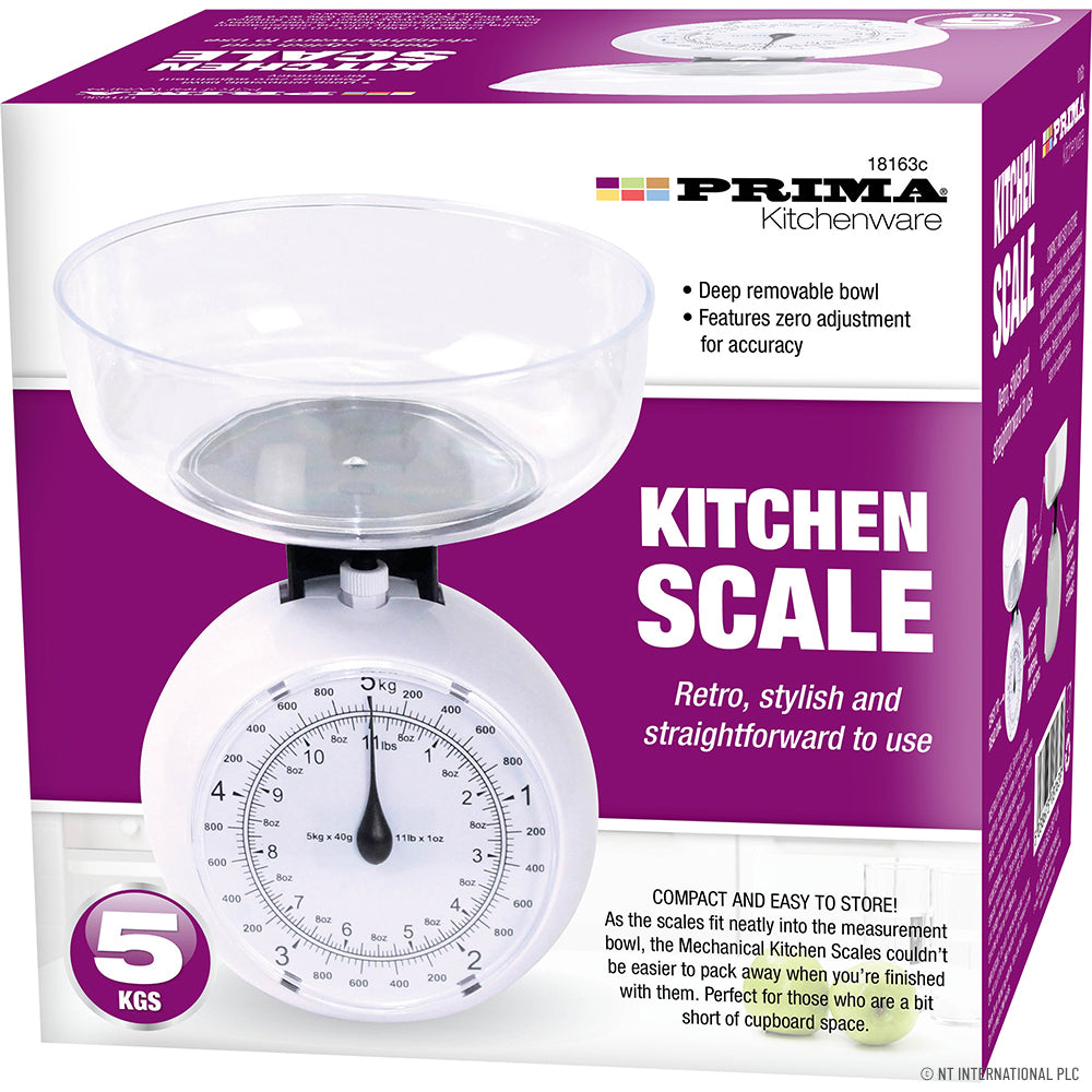 Analogue Kitchen Scales - 5Kg