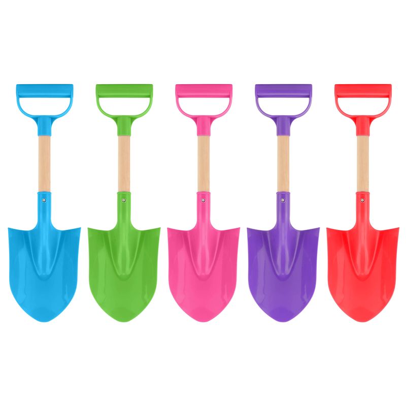 19" Mini Super Beach Spade With Wooden Shaft