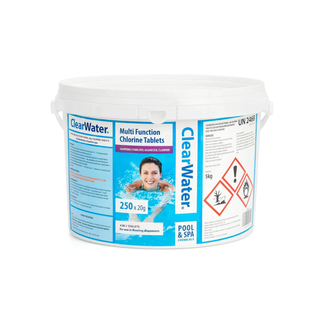 Clearwater 5kg - 20G Multi Tabs