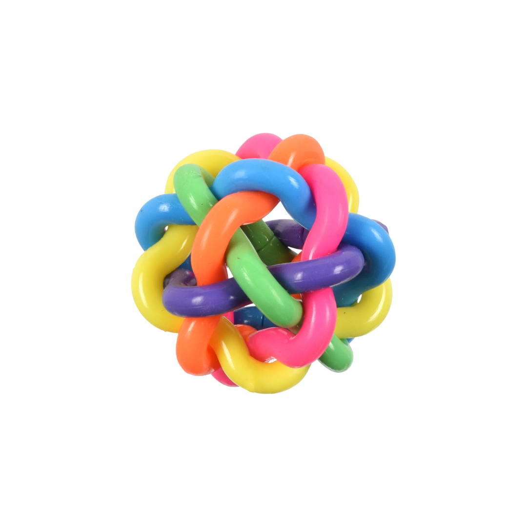 Rainbow Spaghetti Bounce Ball