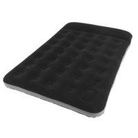 Outwell Classic Flock Double Air Bed w/ Pillow and Pump
