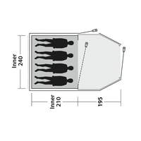 Outwell Earth 4 Plus Tent