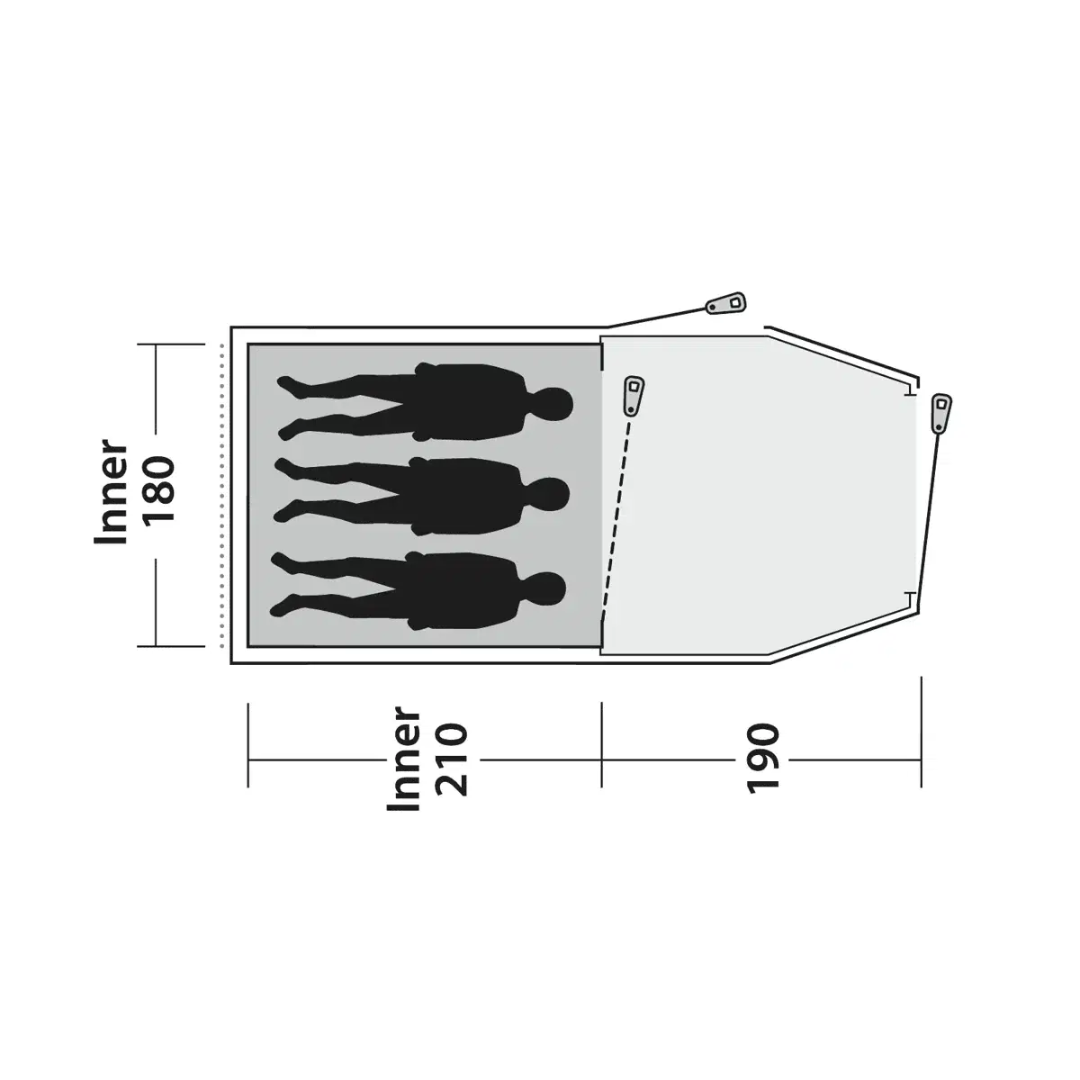 Outwell Earth 3 Plus Tent