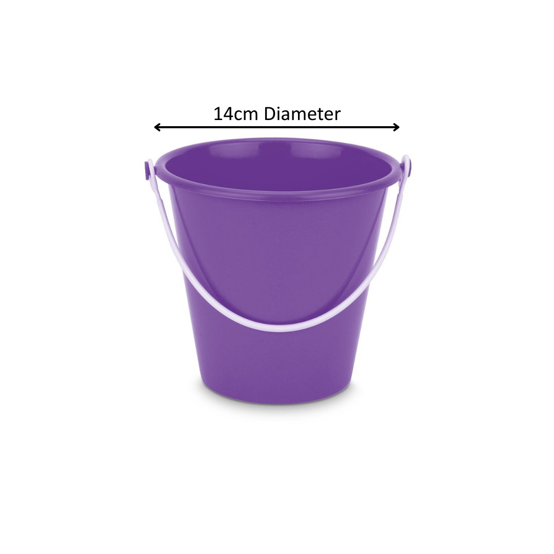 Small Round Beach Bucket