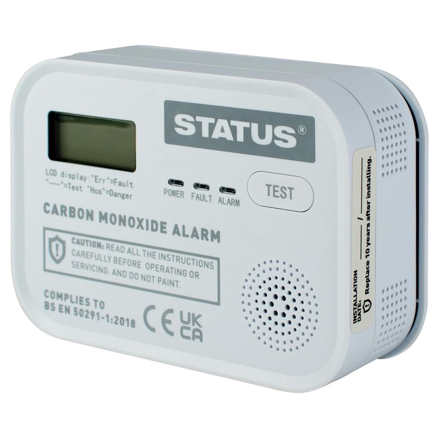 Carbon Monoxide Detector - Battery Operated