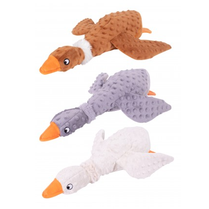 Plush Honking Duck Dog Toy