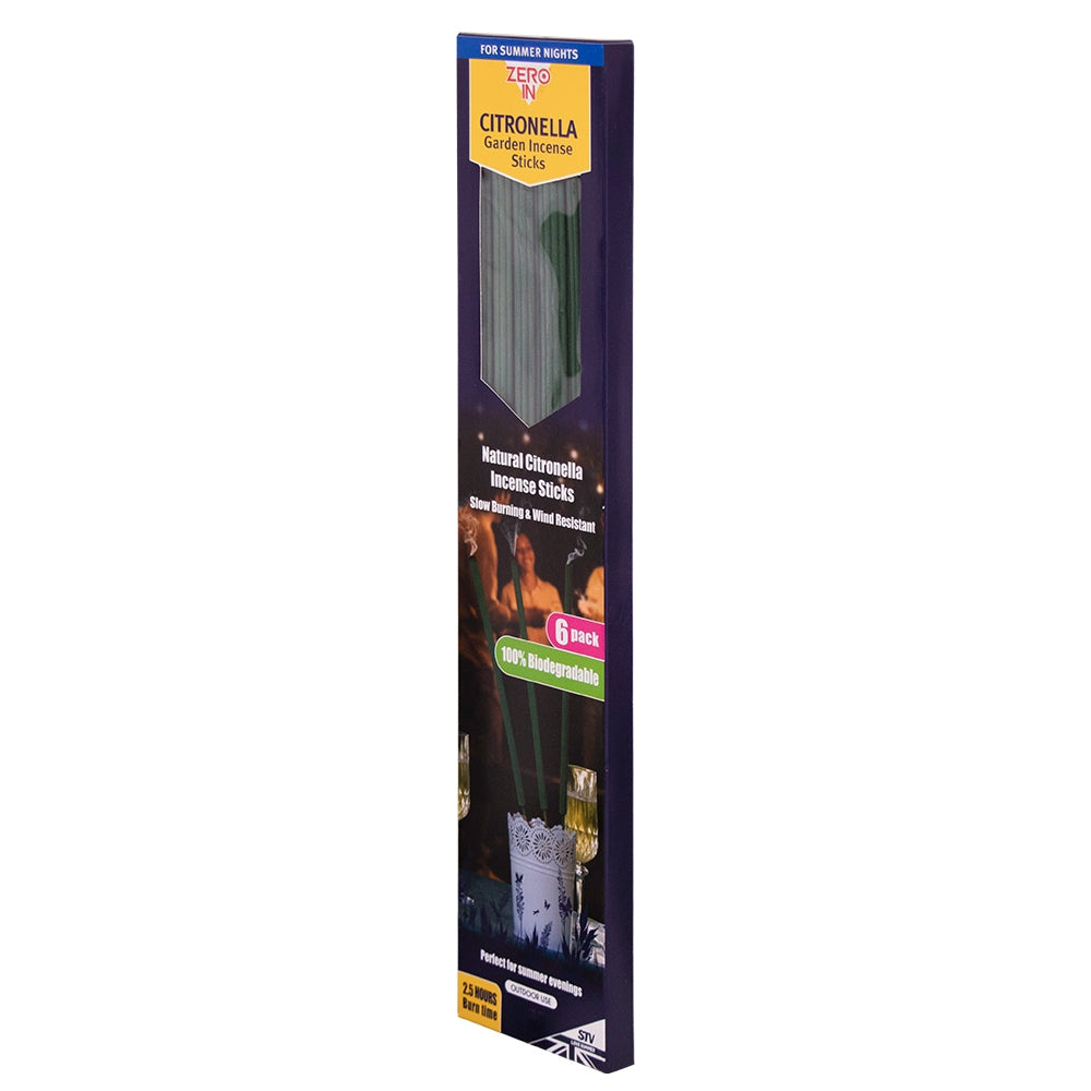Citronella Garden Incense Sticks - 6pk