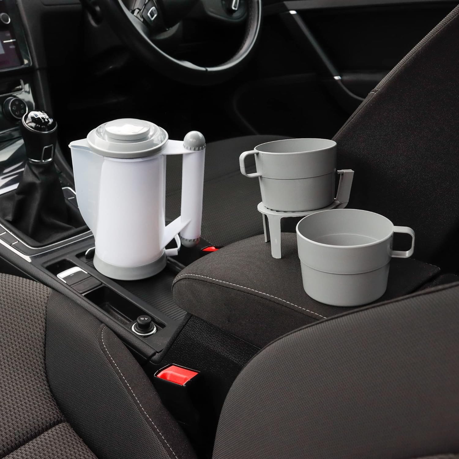 12v Travel Kettle with Accessories - 700ml