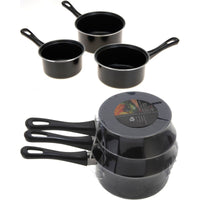 Carbon Saucepan Set of 3