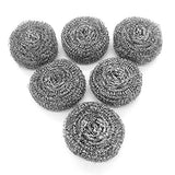 Stainless Steel Scourers - 6 Pack