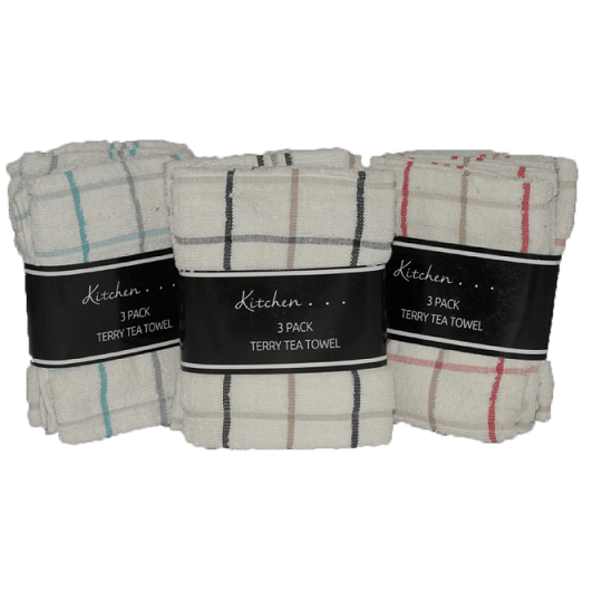 Tea Towels (Pack Of 3)