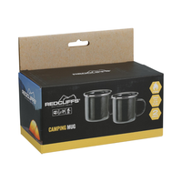 Redcliffs Enamel Camping Mugs