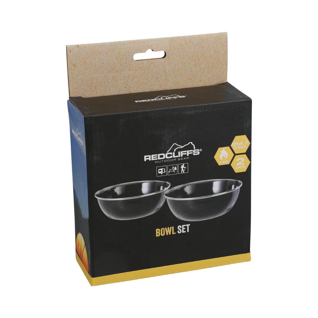 Redcliffs Enamel Camping Bowl