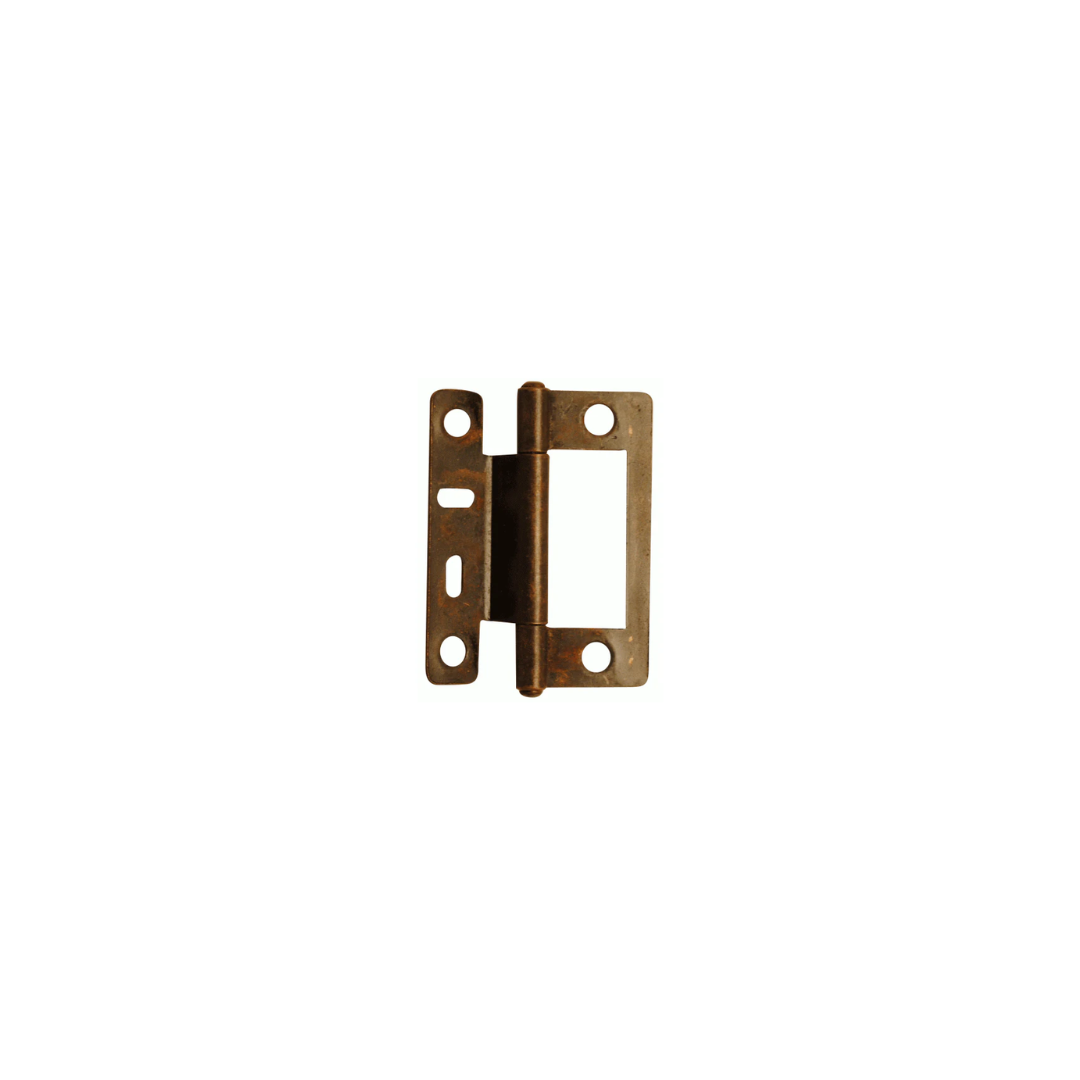 Bronze Cranked Flush Hinge 2" (50mm) 2 per pack