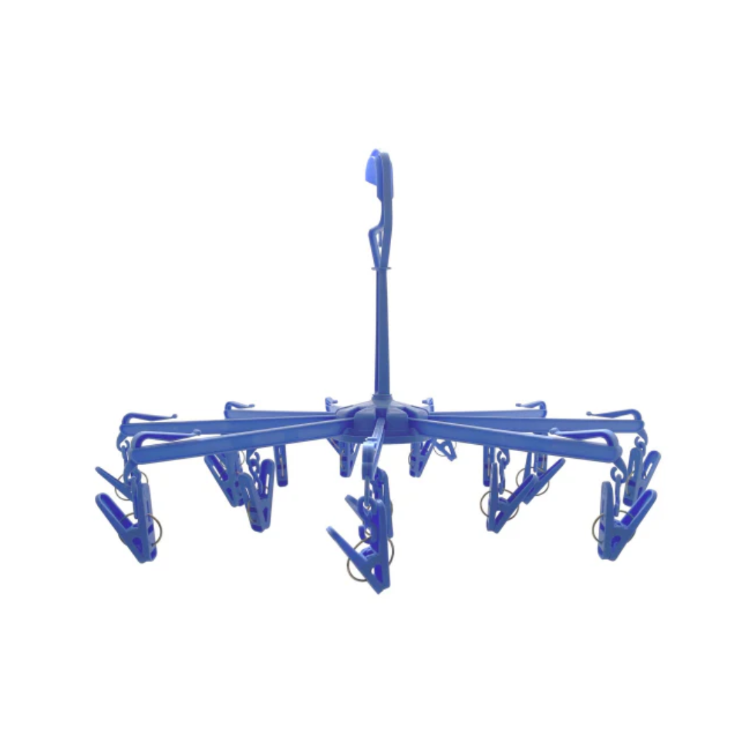 Folding 18 Peg Clothes/Sock Dryer Airer