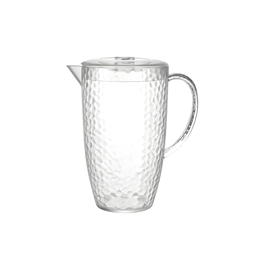 Dimpled Pitcher With Lid - 2 Litre