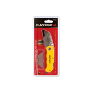 Lock Back Utility Knife With ABS Handle & 5 Blades