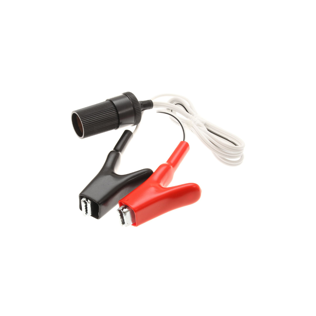 Cigar lighter to Crocodile clip adapter