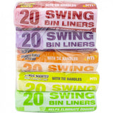 20pk Scented Swing Bin Liners