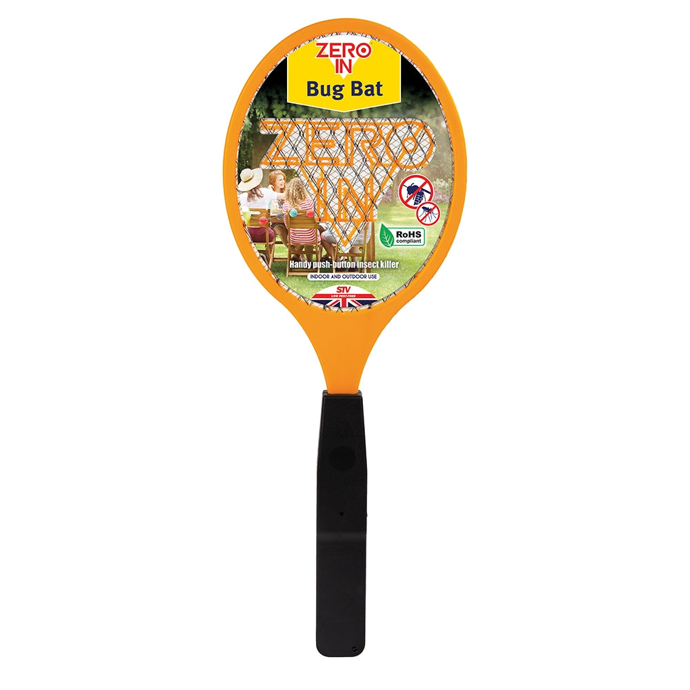 Zero In Bug Bat Fly Swatter - Assorted Colours