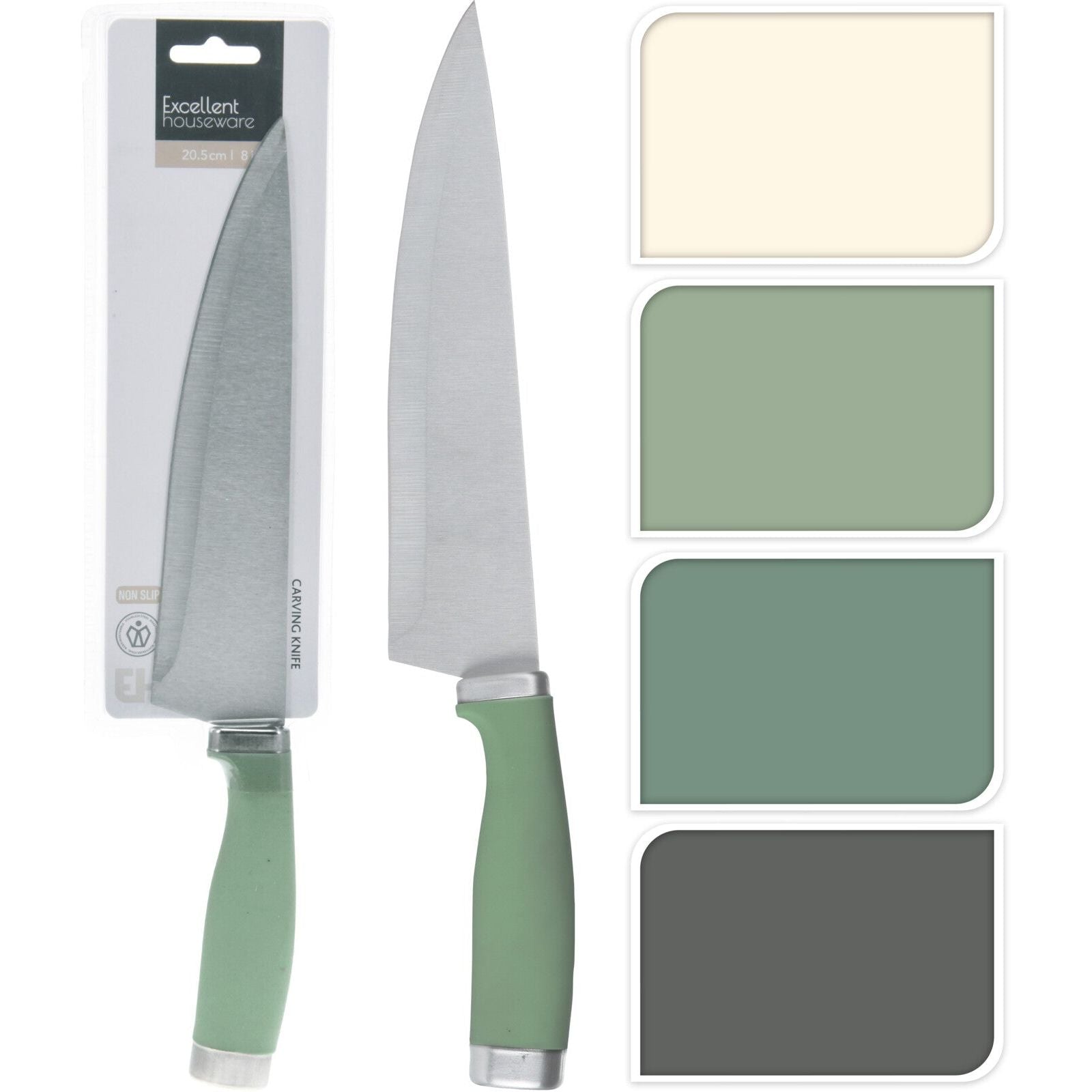 20.5cm Chef's Knife  / Carving Knife Assorted Colours