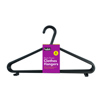 Plastic Clothes Hangers - 8 Pack