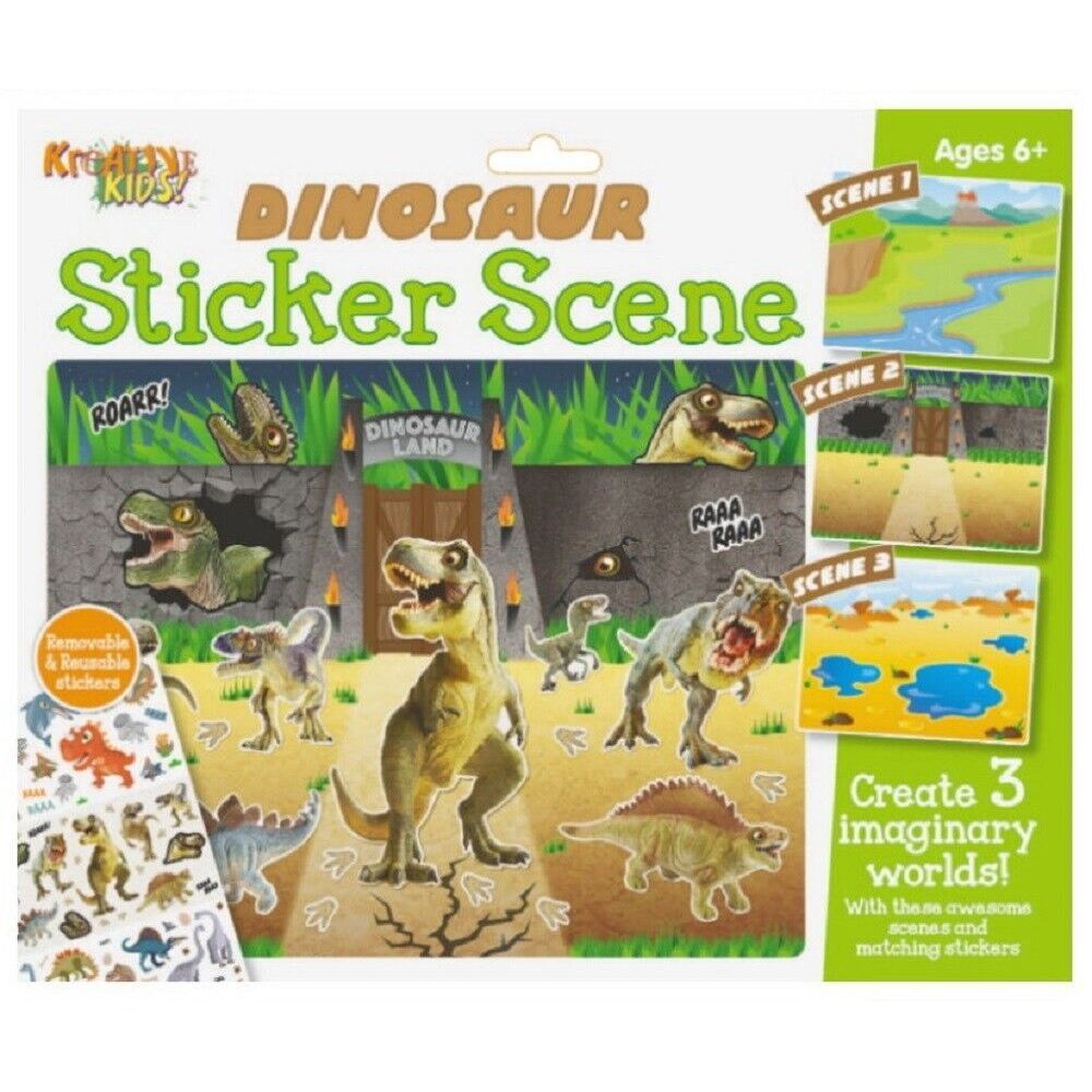 Reusable Sticker Scene Set